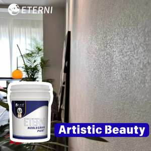 Noblegrain Acrylic Sinh Thái Thân Thiện Với Nội Thất Tường Sơn Không Thấm Nước Vết Kháng Nghệ Thuật Kết Cấu Chất Lỏng Lớp Phủ Hạt Tự Nhiên - Product Image 6