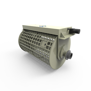 Watercirculatie vijver viskweek schoon water ondergedompeld systeem NTS80 economisch open frame trommelfilter - Product Image 1