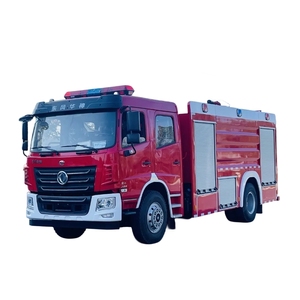 Nouveau châssis d'exportation usine de taille moyenne ville véhicule de sauvetage <span class=keywords><strong>extincteur</strong></span> Dongfeng 8 tonnes réservoir d'eau camion de pompiers - Product Image 1