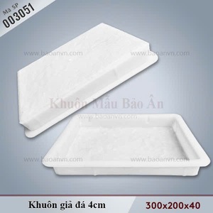 Molde de Hormigón con Patrón de Piedra, Diseño Industrial y Fabricación de Moldes de Inyección para Exteriores - Product Image 2