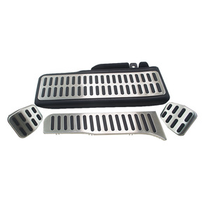 Stainless Steel <b>Car</b> <b>Pedal</b> <b>Covers</b> For Volkswagen Jetta Mk5 Golf 5 6 Automatic Manual Transmission Parts Sc1213 - Product Image 1