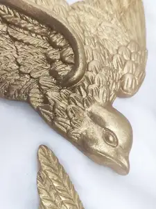 Resin Swallow Crafts Retro Vintage Gold Mini Gift Hanging Creative Home Decor Wholesale European Style