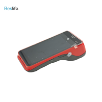 Terminal de paiement mobile POS EDC A920 vert avec écran tactile de 5 pouces, lecteur de cartes, NFC, impression de reçus, machine financière