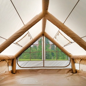 <span class=keywords><strong>Tente</strong></span> de camping <span class=keywords><strong>gonflable</strong></span> haut de gamme pour 8 à 12 personnes, 3 chambres, <span class=keywords><strong>1</strong></span> salon, imperméable, en Oxford, <span class=keywords><strong>tente</strong></span> familiale, Carpa Para Camping Pro - Product Image 2