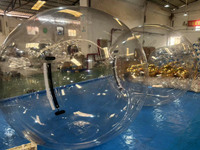 Rouleau aquatique gonflable commercial et balles – Jeu d'eau estival pour enfants et adultes – À vendre – Idéal pour piscine