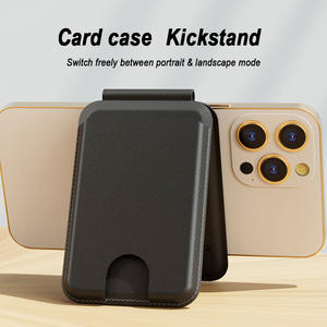 Магнитный Держатель для паспорта телефона из искусственной кожи с поиском воздуха - Product Image 3