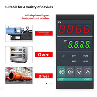 Pengontrol Suhu Digital Cerdas XRKC CH402 MV*AN 100-240V Relay Solid State Dual Output ABS OEM/ODM PID Thermostat