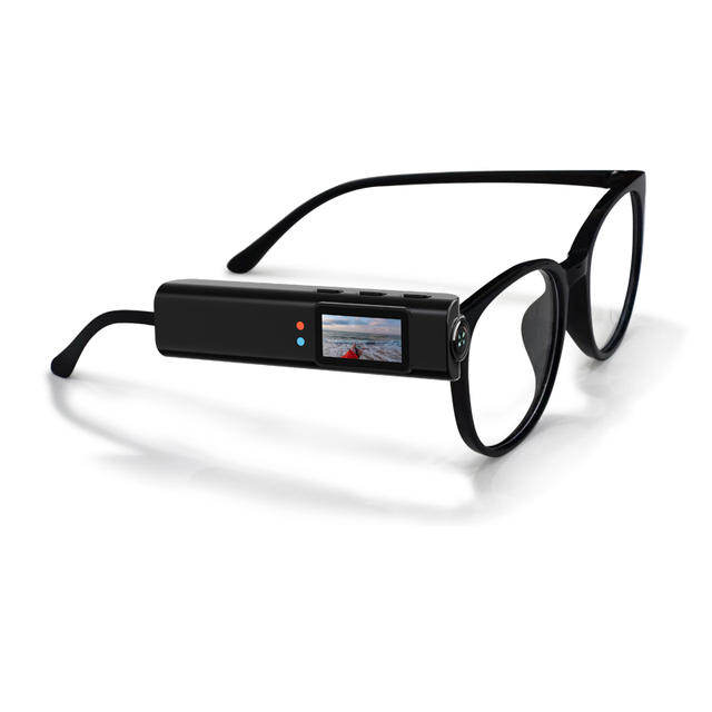 Smart Video Glasses FPV Sunglasses Camera 12MP/2.7K MicroSD RoadCam APP Control Smart Luxury Shades