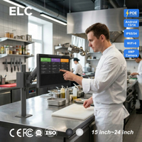 Tablette Android haute performance 4 Go de RAM 64 Go de ROM RK3588S2 Écran tactile FHD 21,5 pouces pour restaurant KDS