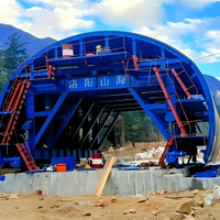 Chariot industriel intelligent à entraînement hydraulique pour coffrage en acier, moule intérieur et extérieur de tunnel Mingdong