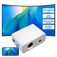 Hotack vente en gros L012 mini taille version de base projecteur lcd affichage led pour voyage d'affaires projecteurs de cinéma maison