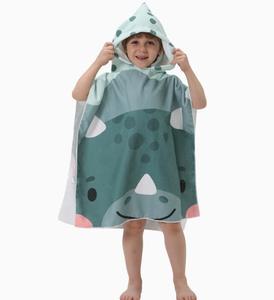 <span class=keywords><strong>Poncho</strong></span> Asciugamano per Bambini con Cappuccio, Morbido, Senza Sabbia, ad Asciugatura Rapida, in Microfibra, per Piscina, Spiaggia ed Estate - Product Image 6
