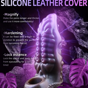 YOCY Fantasy Tentacle Sleeve Penis Cover Delay Time Thicken Condom Silicone Hollow Tentacle Cock Sleeve <b>for</b> <b>Men</b> Sex <b>Toys</b> - Product Image 3