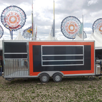 Oriental Shimao Fast Food Trailer à vendre équipé de toilettes et de crème glacée USA Food Truck remorquable