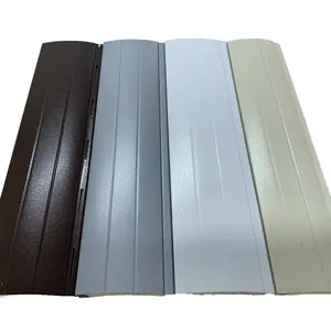 Aluminum roller shutter foaming slat aluminum profile with PU foam inside