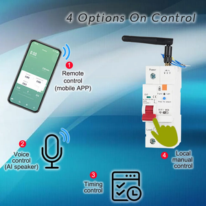 Interruptor de Circuito Inteligente Mini, Control por Aplicación Móvil Tuya, Gran Venta, Interruptor de Circuito Wifi 1p 2p 3p 4p con Protección Contra Cortocircuitos - Product Image 5