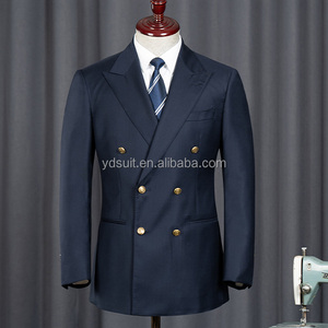 Traje <span class=keywords><strong>de</strong></span> negocios <span class=keywords><strong>de</strong></span> 2 piezas a medida MTM para <span class=keywords><strong>hombre</strong></span>, elegante <span class=keywords><strong>abrigo</strong></span> <span class=keywords><strong>de</strong></span> tela <span class=keywords><strong>de</strong></span> <span class=keywords><strong>lana</strong></span> con diseño <span class=keywords><strong>de</strong></span> doble botonadura, ropa <span class=keywords><strong>de</strong></span> moda al por mayor - Product Image 1