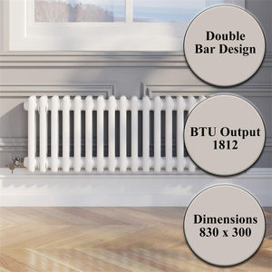 Doz Hoge Prestaties Antraciet Hydronische Waterverwarming <span class=keywords><strong>Radiator</strong></span> Kolom <span class=keywords><strong>Radiator</strong></span> - Product Image 5