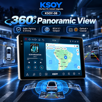 KSOY Car Radio Android Radio Android 9 Inch Android Car Radio Android Carplay for Car GPS Navigation Touch Screen Multimedia