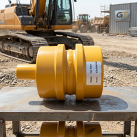 Rouleau porte-chargeur CX650 pour excavatrice, rouleau supérieur de chenille, pièce de train de roulement robuste de nouvelle conception