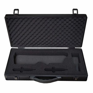 Su misura da MFT metallo argento pesante telaio pannello nero più spesso con cintura interna per fissare saldatrice custodia in alluminio - Product Image 6