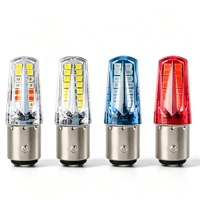 Ampoule LED RGB 1157 2835 32SMD pour voiture, 6000K blanc, rouge, jaune, multicolore, feu stop, clignotant, feu arrière, 12V