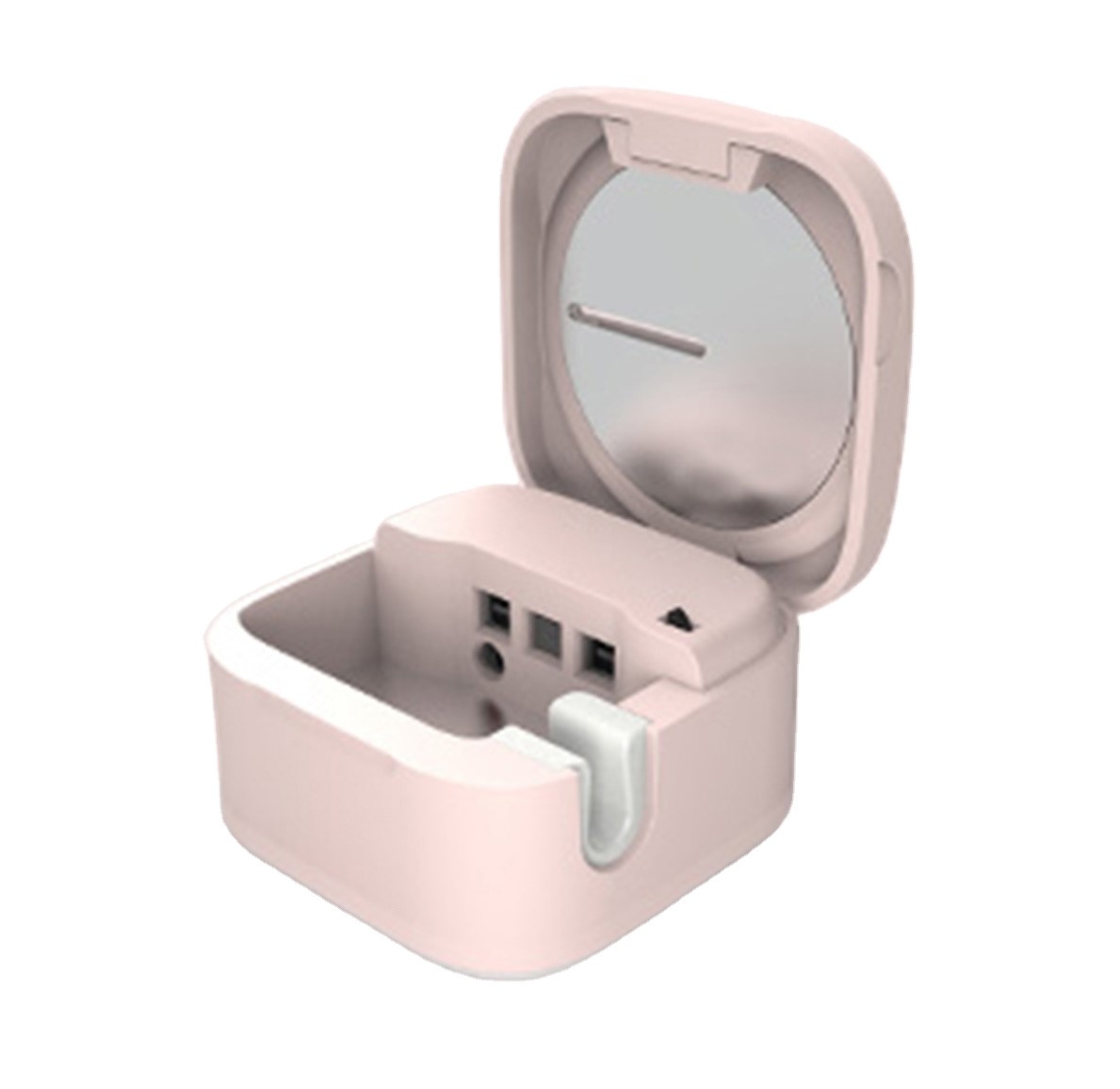 Oral Care Portable Travel Disinfection 99.99% Toothbrush UVC Sterilizer Sanitizing Box