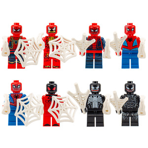 Set de <span class=keywords><strong>Bloques</strong></span> de Construcción Serie Hero, <span class=keywords><strong>2</strong></span> Figuras de 4.5cm de Alto, <span class=keywords><strong>Bloques</strong></span> de Construcción Súper Pequeños - Product Image 3