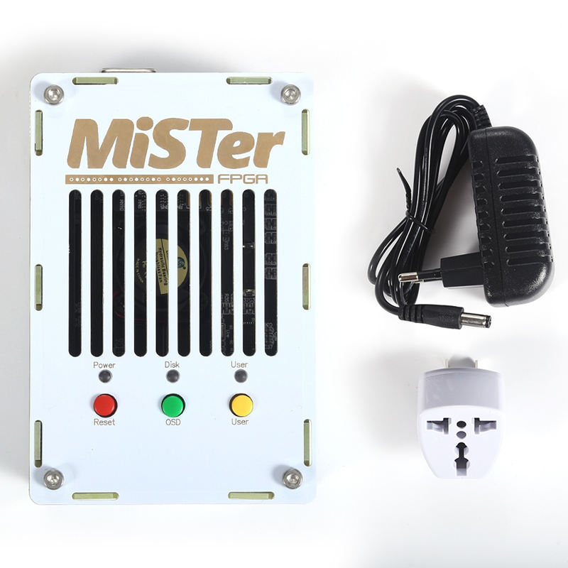 Kit de console de jeu rétro Mister blanc