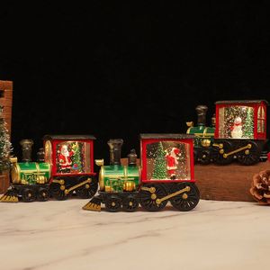 Nuevas Decoraciones Navideñas, Tren Luminoso con Agua, Pequeñas Linternas, Tren Thomas, Linternas Navideñas - Product Image 4