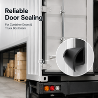 Joint d'étanchéité en caoutchouc EPDM pour porte de camion conteneur de fret, résistant aux intempéries et anti-fuite, pour conteneurs 20ft et 40ft