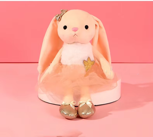 Lindo Conejito de Ballet, Peluche de Conejo Pequeño, Muñeco de Peluche para Niños, Marioneta de Conejo, Regalo de Cumpleaños - Product Image 2
