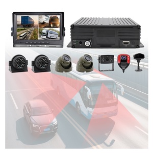 Cámara para Auto/Tractor 4K 1080P de 8 Canales, 4 Canales MDVR, Cámara 360, Android, Espejo Retrovisor con Vista Frontal y Trasera, 4G, GPS, Wifi, ADAS, DMS, BSD - Product Image 1