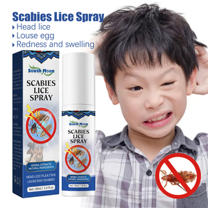 Spray anti-poux et anti-tiques South Moon pour éliminer les poux, les puces, les œufs <span class=keywords><strong>de</strong></span> poux et les poux crabe - Product Image 1