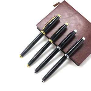 Personalizado Venta caliente diseño elegante lápiz Bola de rodillo de metal signo de pluma con <span class=keywords><strong>el</strong></span> logotipo impreso - Product Image 5