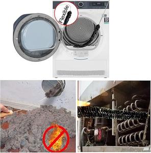 Accesorios para Aspiradora Dysoner V7 DC59, Kit de Limpieza de Conductos de Secadora, <span class=keywords><strong>Cepillo</strong></span> para Bobina de Condensador de Refrigerador, Flexible para Espacios Estrechos - Product Image 5