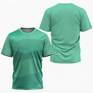 ชุดฟุตบอลแขนสั้นพิมพ์ลายระบายอากาศได้ดีสำหรับผู้ใหญ่ - ชุดฝึกซ้อมและวิ่ง - Product Image 4