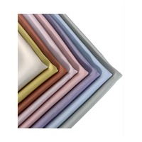 Vente en gros 100% Polyester organique Matt Satin Tissu Sergé Liquide Robe Soyeuse Décoration pour Hommes Sous-Vêtements Costumes Certifié GRS