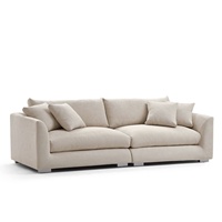 Neues Design Büro 2-Sitzer Lounge-Sofa Möbel Wohnzimmer Nordisch Minimalistisch Modulares Ecksofa