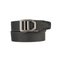 Ceinture tactique en nylon réglable en gros avec boucle métallique, ceinture tactique renforcée de 1,5 pouce pour homme, en nylon, pour l'extérieur