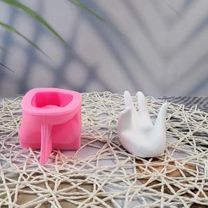 Moldes de almacenamiento de Arte de resina ecológicos hechos a mano PC Ins estilo adornos decorativos forma de barra escultura de mano modelo A9342 - Product Image 1