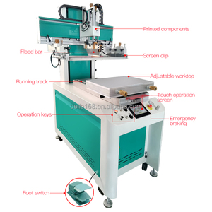 Tự Động Kích Thước Lớn Màu Duy Nhất Chạy Bảng Lụa Màn Hình Máy In Máy Cho Bánh Pizza Hộp Vải Phẳng Bảng Túi Thùng Carton - Product Image 4