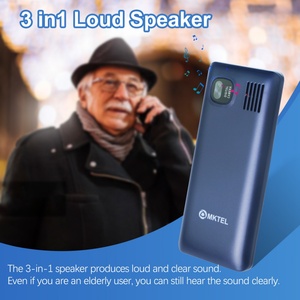 Teléfono Móvil Sencillo para Personas Mayores de 2.8 Pulgadas, Triple SIM, Teclado QWERTY, Reproductor MP3/MP4, Pantalla TFT, Batería de 1800 mAh, Radio FM Inalámbrica - Product Image 5