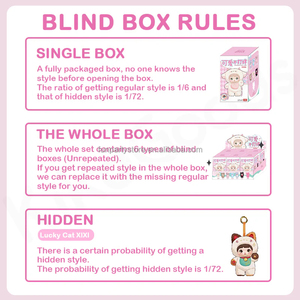 Nommi売れ筋オリジナルラブ決して終了しない本物のブラインドボックスかわいいぬいぐるみブラインドボックス - Product Image 2