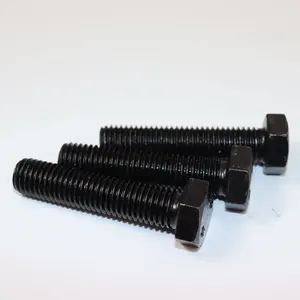 Fasteners High Strength Bolts Bauts Fasteners Factory Hex Bolt Supplier M6-M42 For Bridges Rails High Pressure Perno