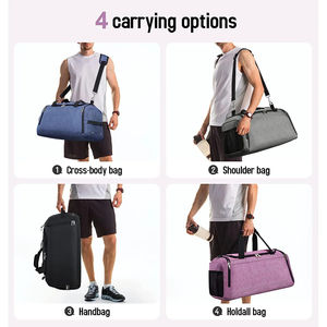 Custom Quality Sublimation Multi Color Oxford Waterproof Martial Art Gear Equipment Kick Boxing Bag & Holdall Travel Duffel Bag - Product Image 4