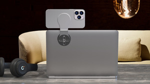 Nouveau support pour ordinateur portable en aluminium et PC à double aimant, supports de table pliables ergonomiques, support pour ordinateur portable, support pour téléphone - Product Image 6
