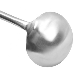 Ensemble d'ustensiles en acier inoxydable de qualité de Chef, spécialité de <span class=keywords><strong>Wok</strong></span> chinois, spatule, louche de Restaurant, les Chefs utilisent des louches, cuillère de <span class=keywords><strong>Wok</strong></span> de soupe - Product Image 6