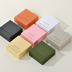 Custom Luxury Sliding Drawer Jewelry Packaging <b>Box</b> Fine Paper Cardboard Necklace <b>Gift</b> <b>Box</b> Premium Jewelry Display <b>Box</b> - Product Image 4
