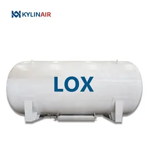 Industrial Liquid Storage Tank Cryogenic Oxygen Tanks 4000m3 ISO Tank For Liquid Oxygen Nitrogen